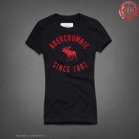 dames abercrombie fitch korte tees since 1892 rood koningsblauw Overhemd Kopen q5hg6859